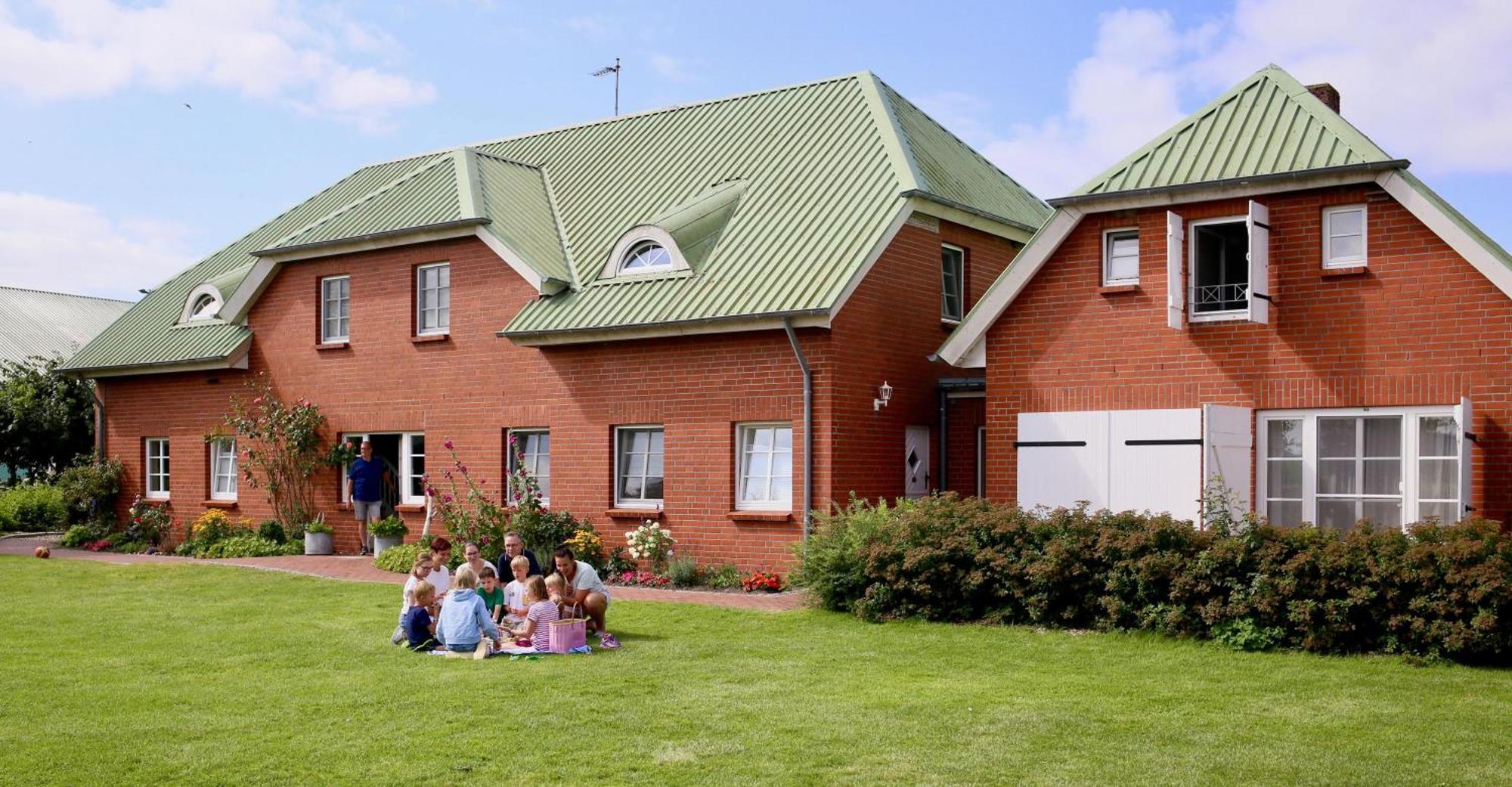 Nordsee Bauernhof Familie Wulff Fewo "Suedfall" Reußenköge Εξωτερικό φωτογραφία